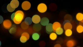 Christmas background colorful sparkle lights 4K UHD 3840X2160 footage - Glittering abstract electric light defocused high definition 4K UHD 2160p footage