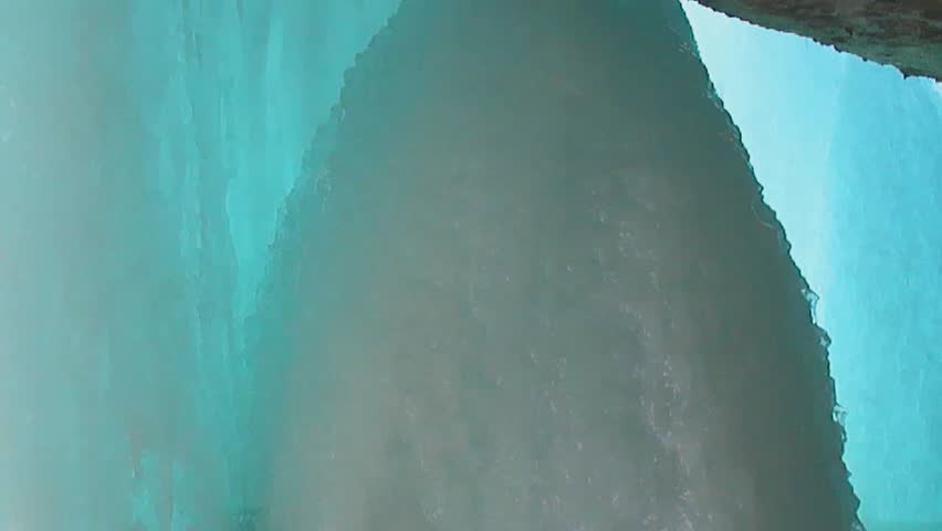 Short clip of a frozen blue Minnehaha Falls
special footage
no audio
