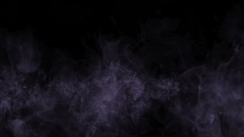 Smoke - Loop - 1 - Realistic, cinematic, epic, mystic animated smoking flow as back, overlay, transition for fantasy, action, war, horror, Halloween… For transparency blend as Add, Lighten, Screen…  Stock Video
