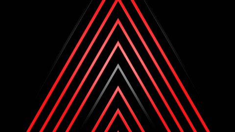 Red Flashing Triangle Is A Stock Footage Video 100 Royalty Free 7347577 Shutterstock