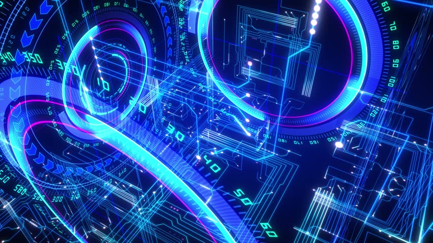 4k Futuristic Technological Abstract Motion Background Stock Footage 4k Futuristic Technological Abstract Motion Background Stock Footage