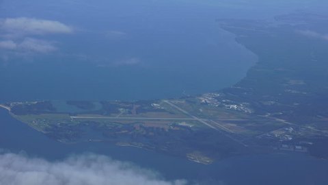 PATUXENT AIRPORT - CIRCA 2014: Patuxent Navy Air Station, airport and environment.