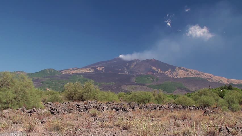 Southern slope of Mount Etna. Sicily, Italy.