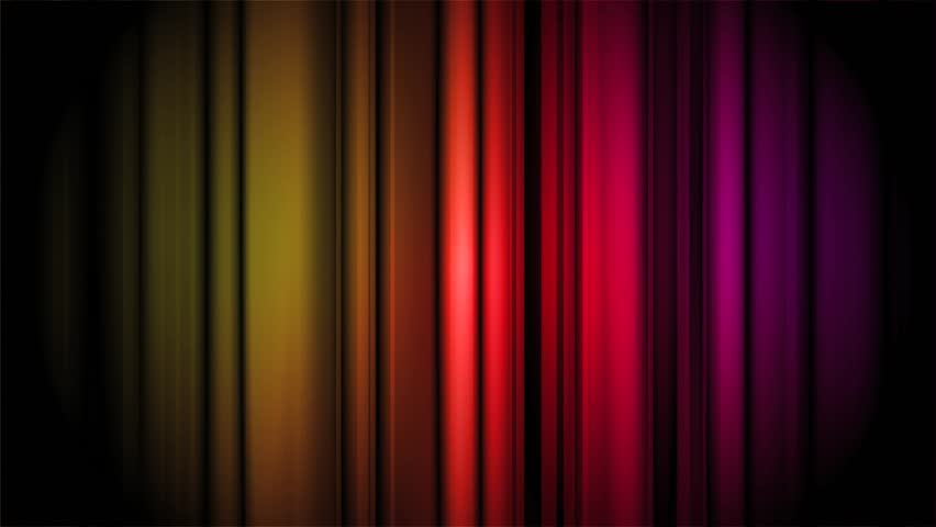 Looping abstract lighting spectrum of colour, similar to the the Northern