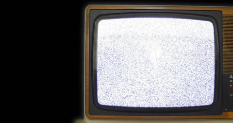 1970s vintage color television. 76 years of television history came to an end at midnight on Wednesday 24 October 2012 when the analogue TV signal was switched off. (UK, July 2014) 