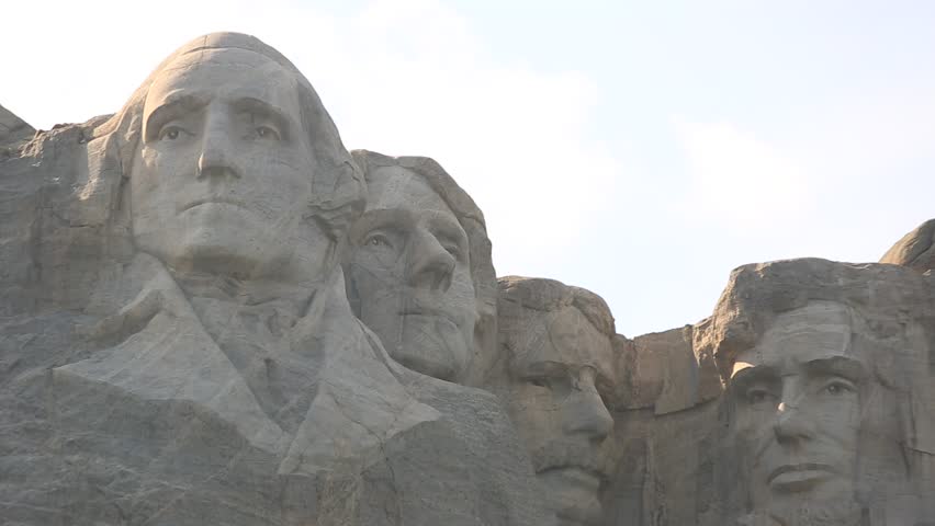 Slow Right to Left Pan Shot of President