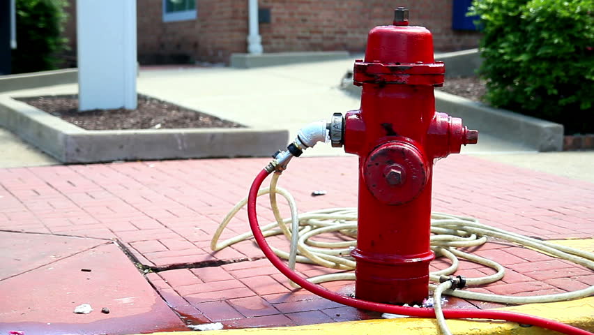 A leaky fire hydrant.