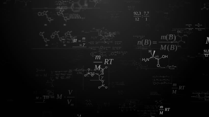 Фон для презентации по химии темный