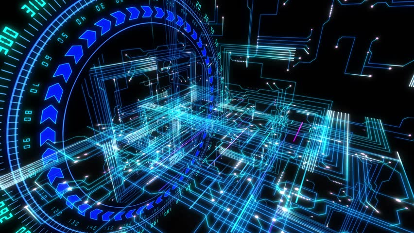 4k Futuristic Technological Abstract Motion Background Stock Footage 4k Futuristic Technological Abstract Motion Background Stock Footage