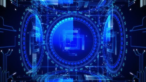 Futuristic Technological Abstract Motion Background Seamless Stock Futuristic Technological Abstract Motion Background Seamless Stock