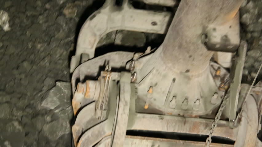 The big claw gears for loading