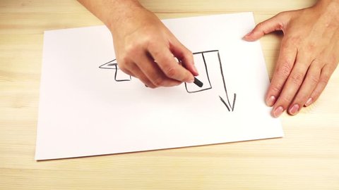 Hand Writing Tick Box Stock Photo 1768361 | Shutterstock