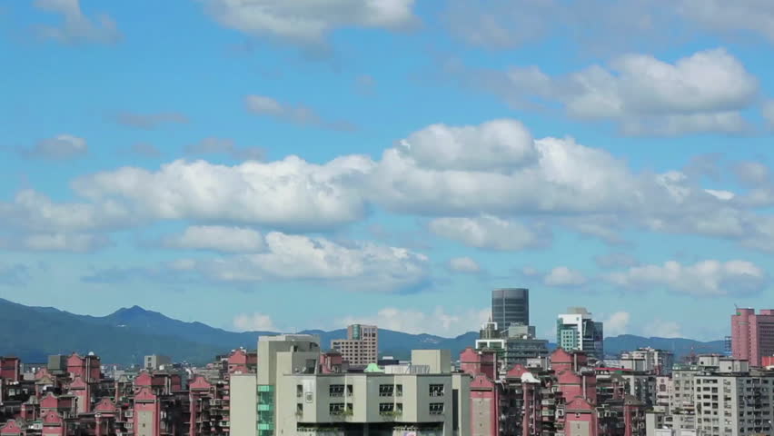 Taipei city, Taiwan skyline with the famed Taipei 101 skyscraper (worlds tallest until 2010), Republic of China-Dan