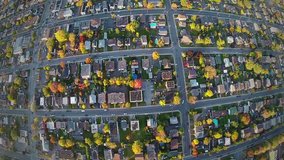 Bird Eyes of a Common Suburb District