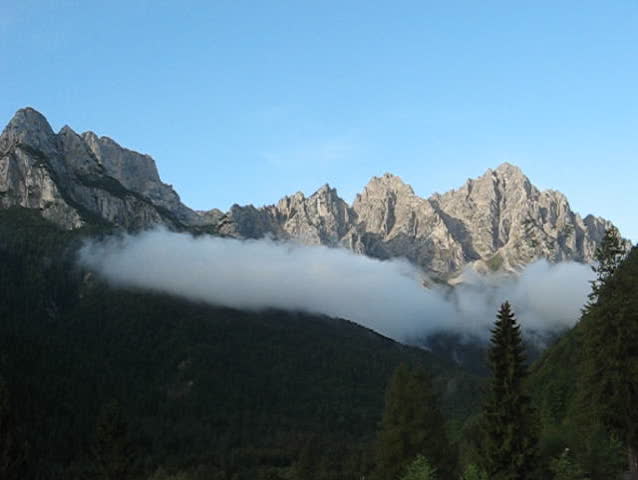 Alps: Morning Clouds 