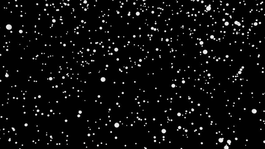 Animated Very Heavy Snowfall in Stock Footage Video (100% Royalty-free