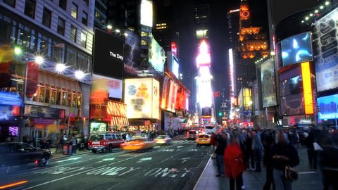 Times Square Time Lapse 