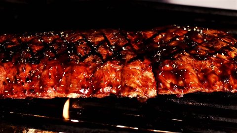 Summer BBQ Grill Baby Back Ribs