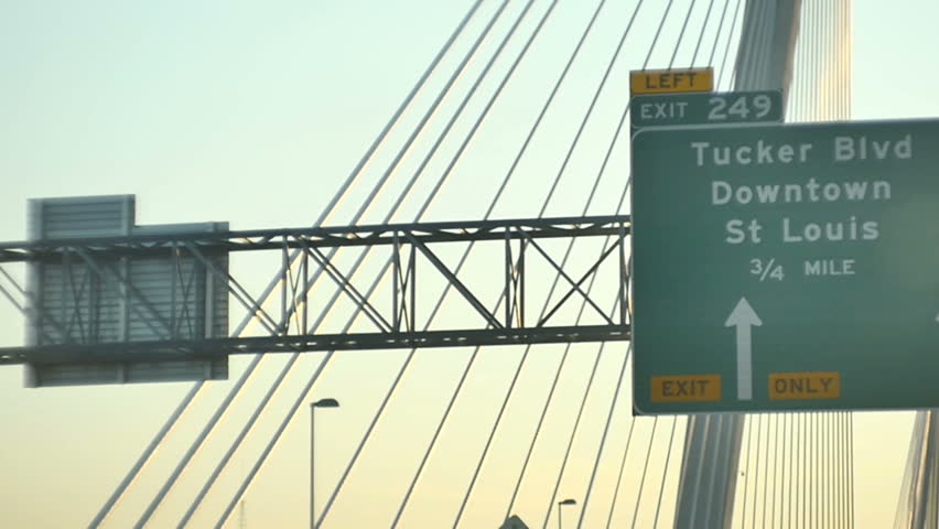 The sign in st louis