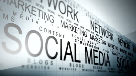 Business, Success, Social Media concept Internet Marketing LED Through wall with growth keyword, Technology, Blogs, Social media, Multi channel, Mobile, Businessman screen DIGITAL MARKETING SCREEN ART