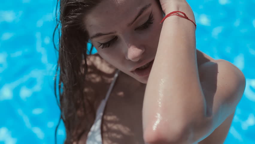 Wet bikini video