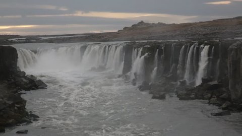 Selfoss Waterfall, Iceland - one of the most beautiful waterfalls in the world.