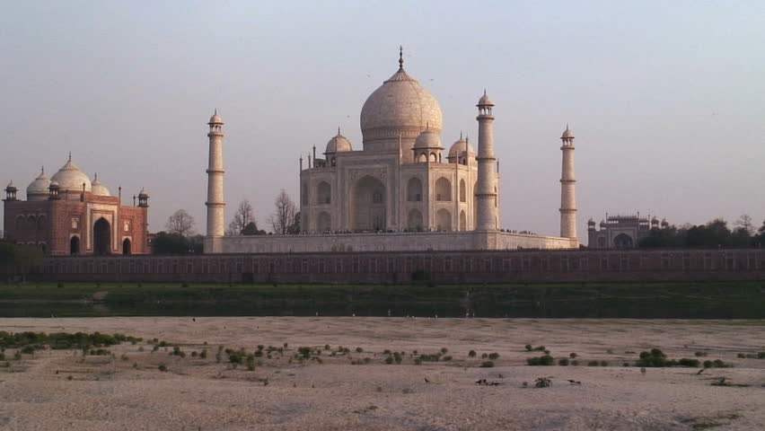 Taj Mahal Mausoleum Agra Uttar Pradesh State India Asia