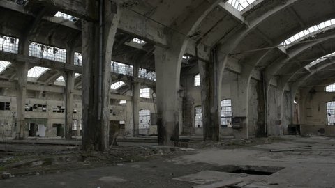 an old abandoned building