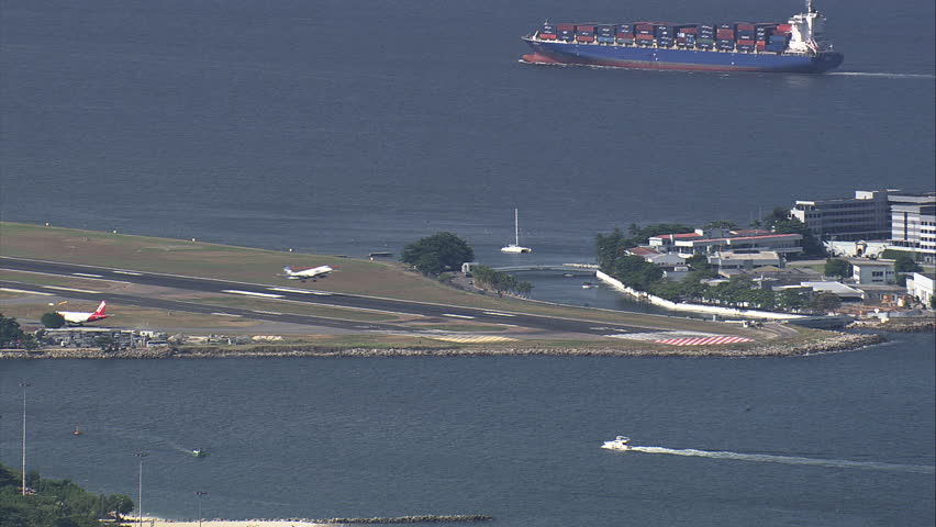 AERIAL- Santos Dumont Airport, Rio de Janeiro, Brazil
