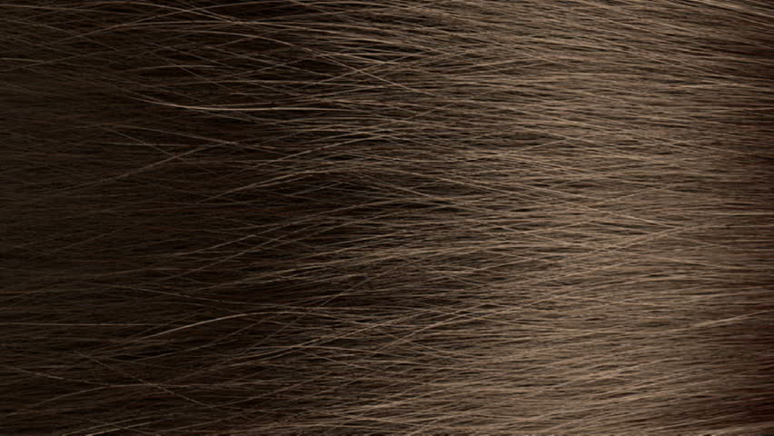 A bunch of brown frizzy unkempt hair rejuvenating to straight neat and shiny Royalty-Free Stock Footage #7737700