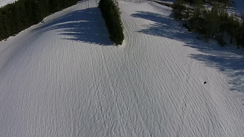 Snow-Covered Mountains And Clouds, Austria