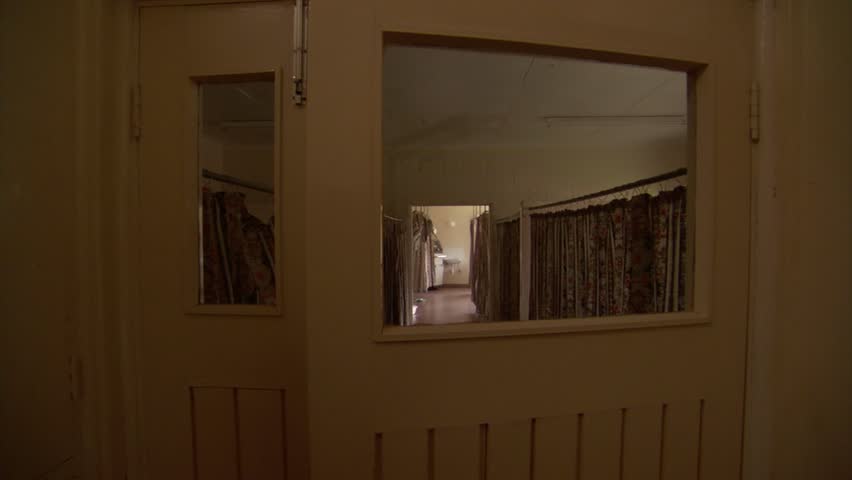 Empty beds and bloody sheets in a hospital in Kijabe, Kenya.