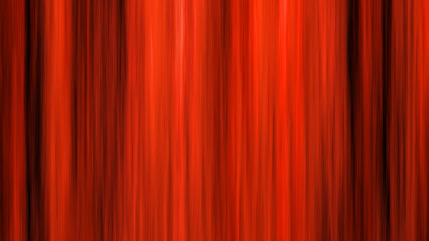 Computer Generated Red Curtain. Seamless Stock Footage Video (100% ...