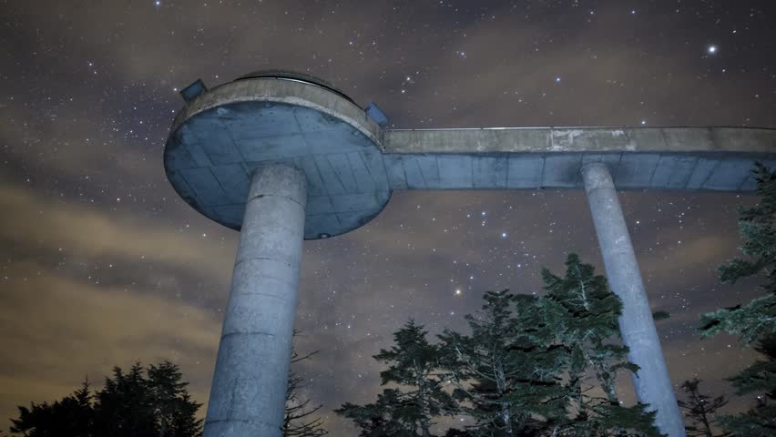 Milky Way timelapse from Clingmans Dome, Great Smoky Mountains National Park on the NC / TN state border