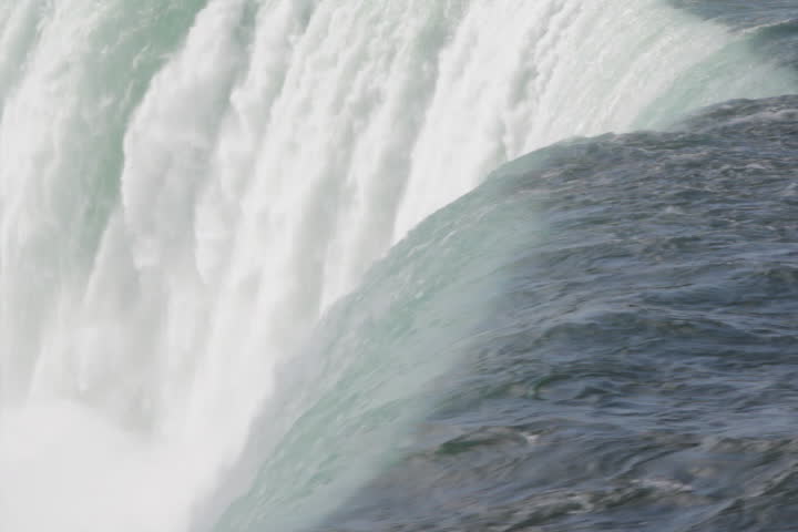 Niagara Falls on the Canadian side. SD. Niagara Falls, Ontario, Canada.  