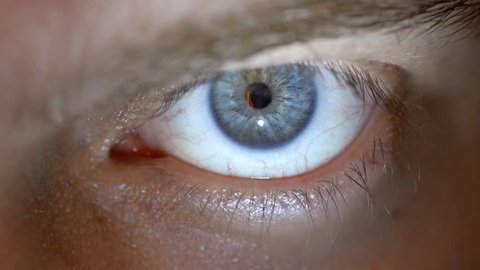 Closeup Of Blue Male Eye Stockvideos Filmmaterial 100 Lizenzfrei Shutterstock