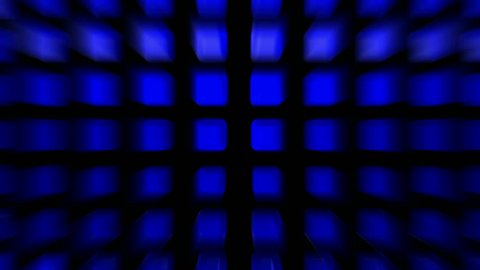 blue rectangle matrix disco background