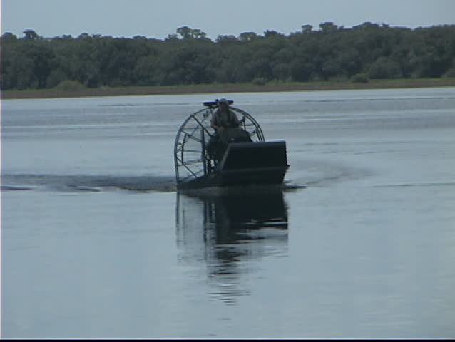 Florida game dept. airboat