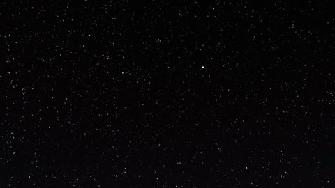starry sky timelapse