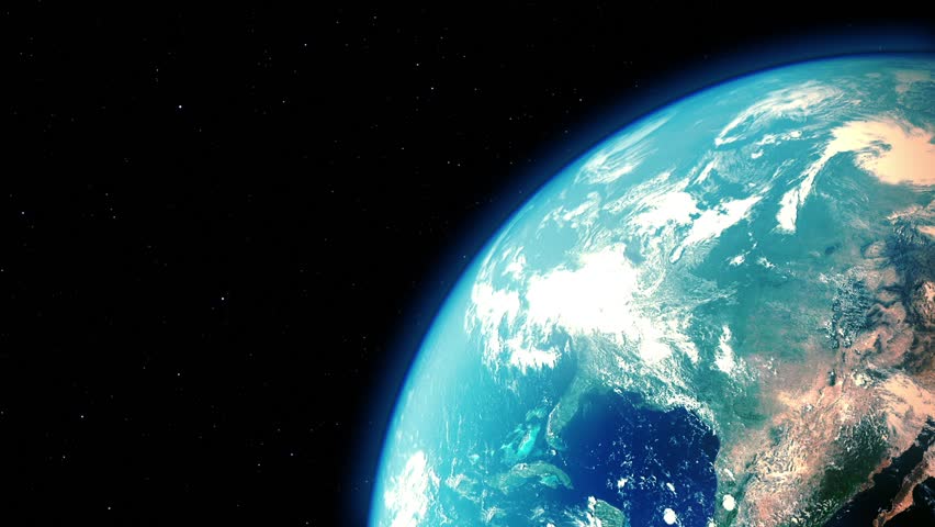 Realistic Earth Looped Animation Stock Footage Video (100% Royalty-free ...