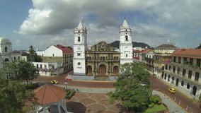 UNESCO World Heritage Site, Panama Cathedral, San Felipe, Panama City, Panama, Central America 