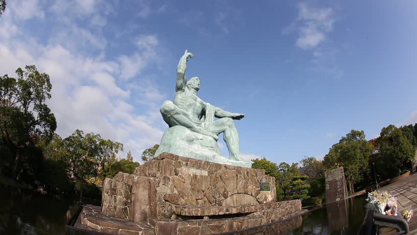 Peace Statue In Nagasaki Peace Stock Footage Video 100 Royalty Free Shutterstock