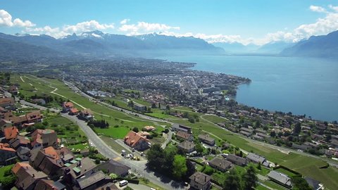 Swizerland Lake - aerial
Aerial footages of Vevey, Switzerland