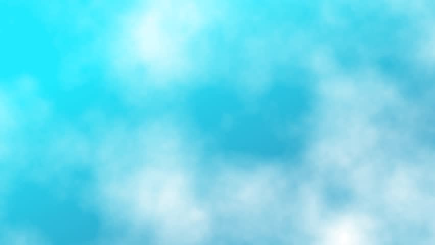 Clouds Loop High definition animated background loop of white fluffy clouds