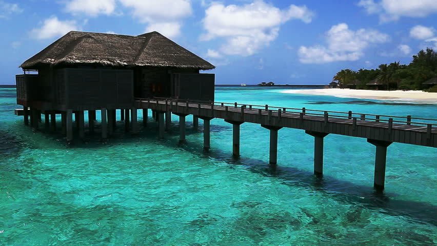 water villa the beach house at Iruveli, Maldives
