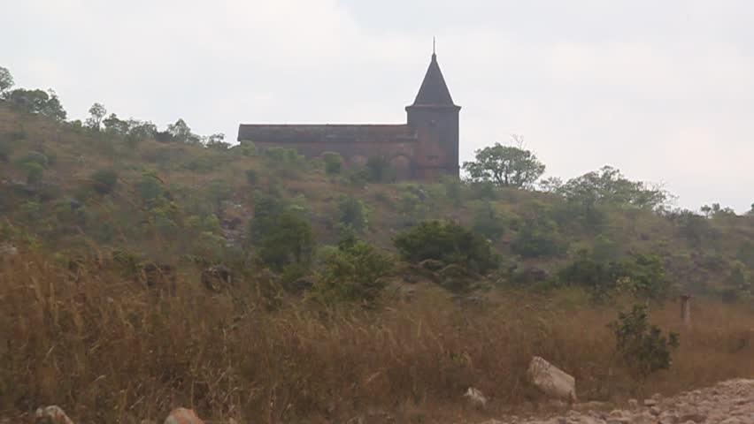 Church in Bokor, Cambodia