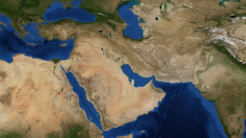 Middle East 4K- Pan
The Middle East is a region that roughly encompasses a majority of Western Asia and Egypt.
Video composite from NASA source images. 