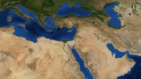 Nile river North Africa from space
The Nile is a major north-flowing river in northeastern Africa, generally regarded as the longest river in the world.
Video composite from NASA source images. 