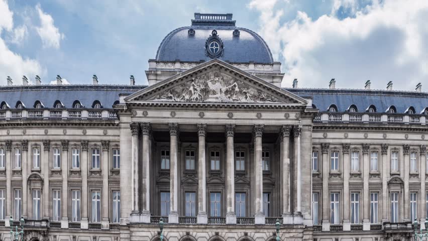 Royal Palace of Brussels (Palais Royal de Bruxelles, 1783 - 1934) - official palace of King and Queen of Belgians in centre of nation