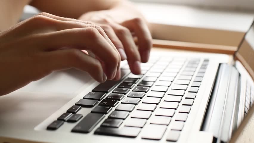 Womans Hands Typing On Computer Stock Footage Video (100% Royalty-free)  8000737 | Shutterstock